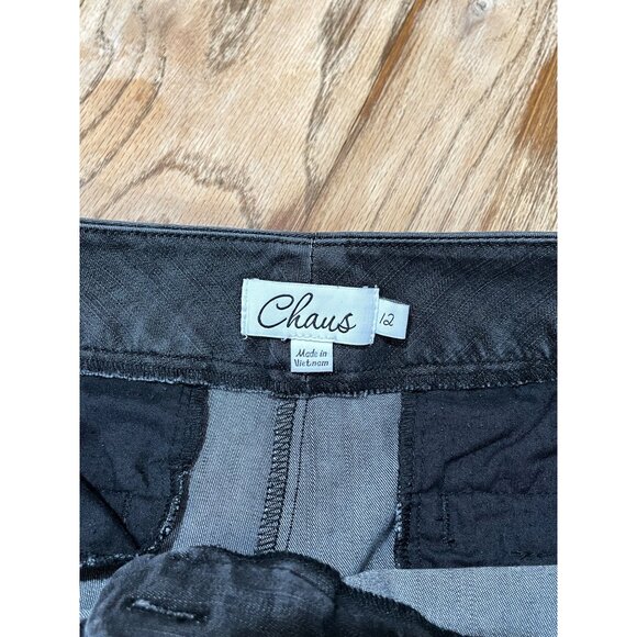 Chaus Gray Straight Leg Pants - Picture 3 of 7